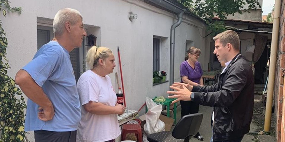 Председник и чланови Већа Општине Палилула константно на терену